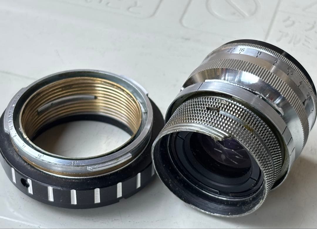 Zeiss Opton Sonnar 50mm f2 ＋マウントアダプター