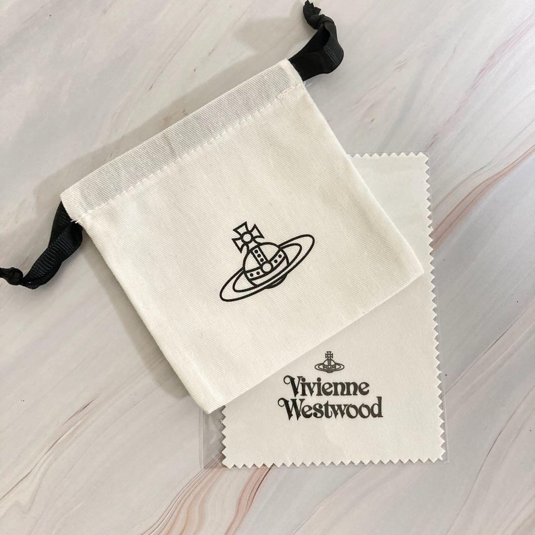 Vivienne Westwood｜スモールオーブネックレス　シルバー×ブラック