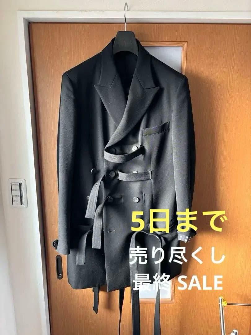 5日までクリアランス SALE。ヨウジヤマモト　ジャケットラウールアーミーギャバ
