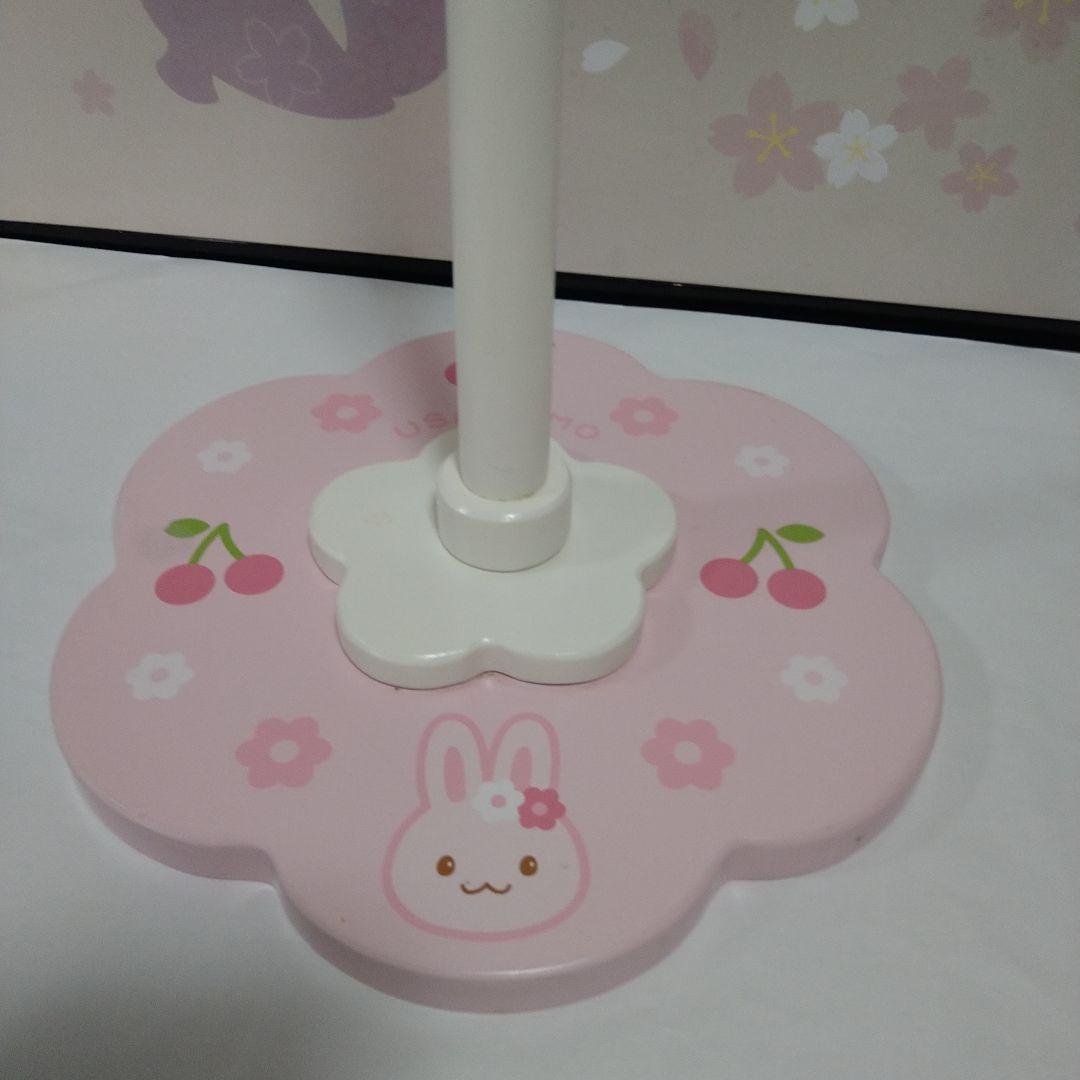 【廃盤 希少】 マザーガーデン うさもも ハンガースタンド ハンガー4本 セット