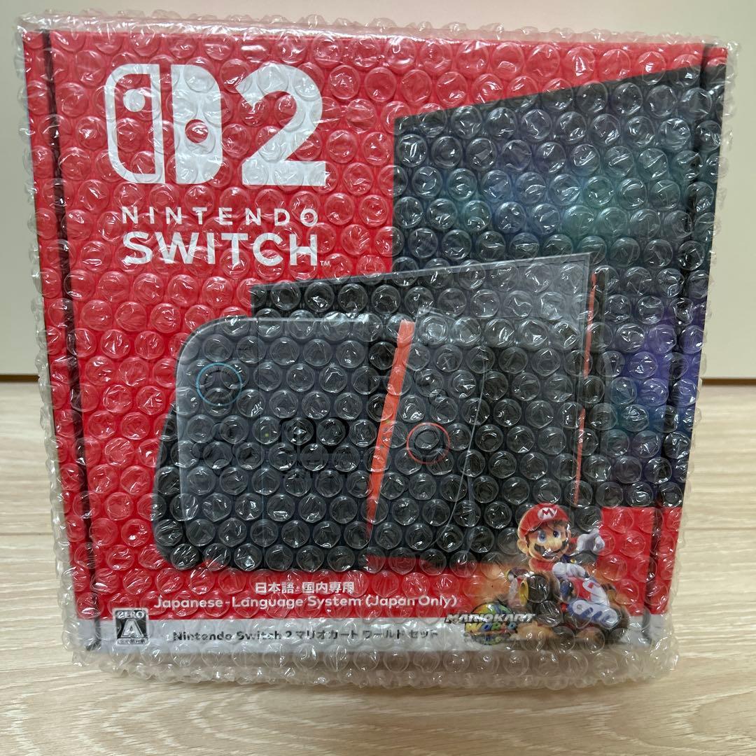 【新品】 Nintendo Switch2 マリオカートワールド セット 本体