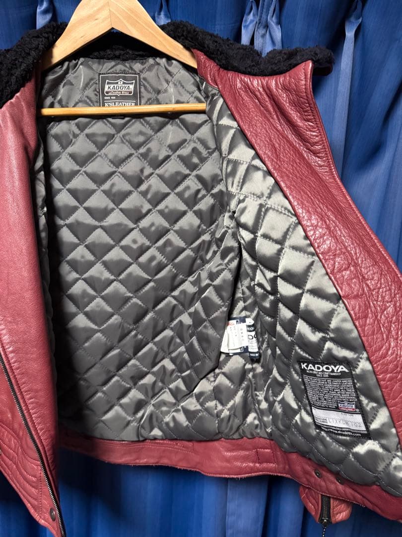 KADOYA カドヤ MR-LOADED レザージャケット Mサイズ