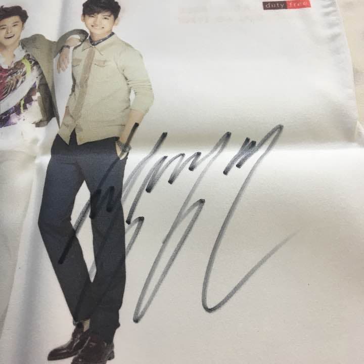 東方神起 直筆サイン