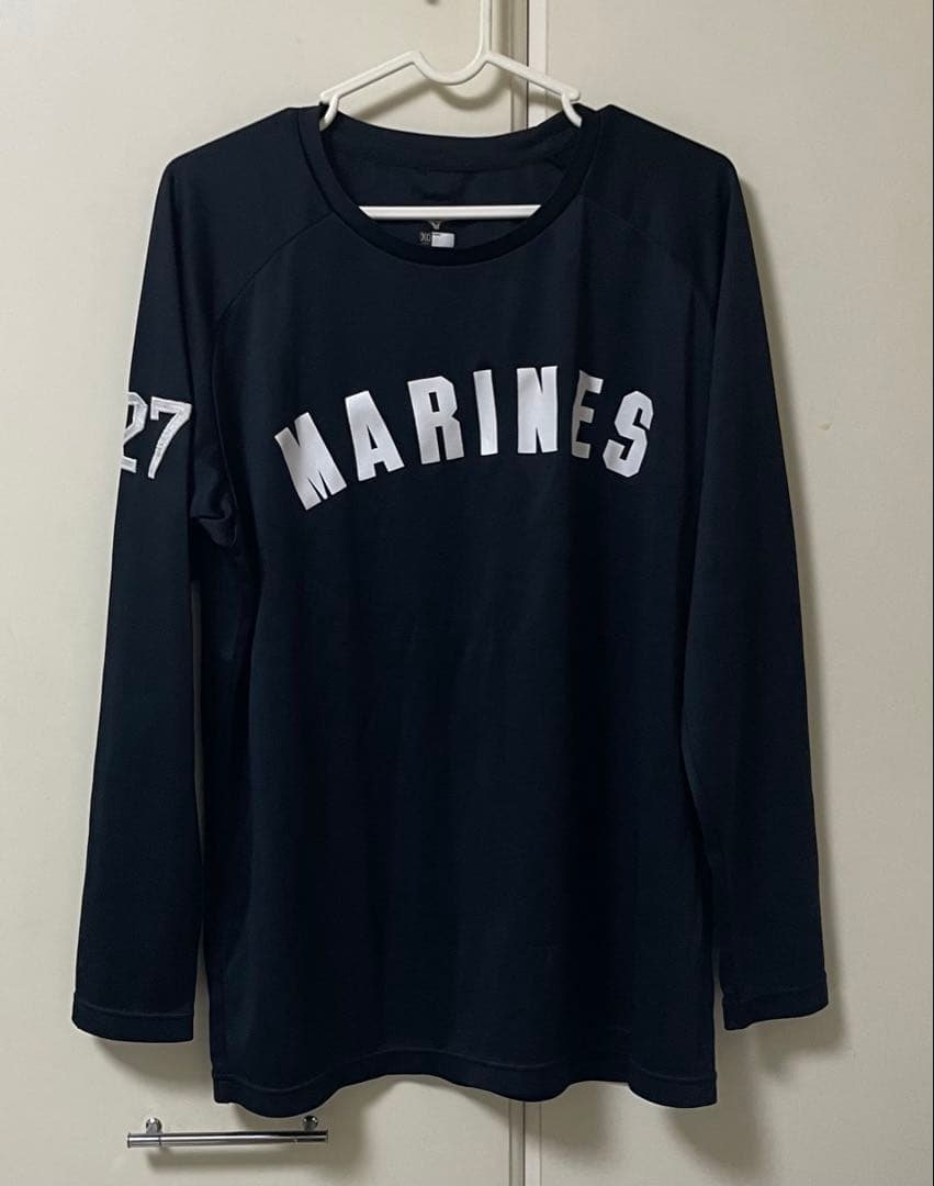 千葉ロッテマリーンズ田村選手実使用シャツ