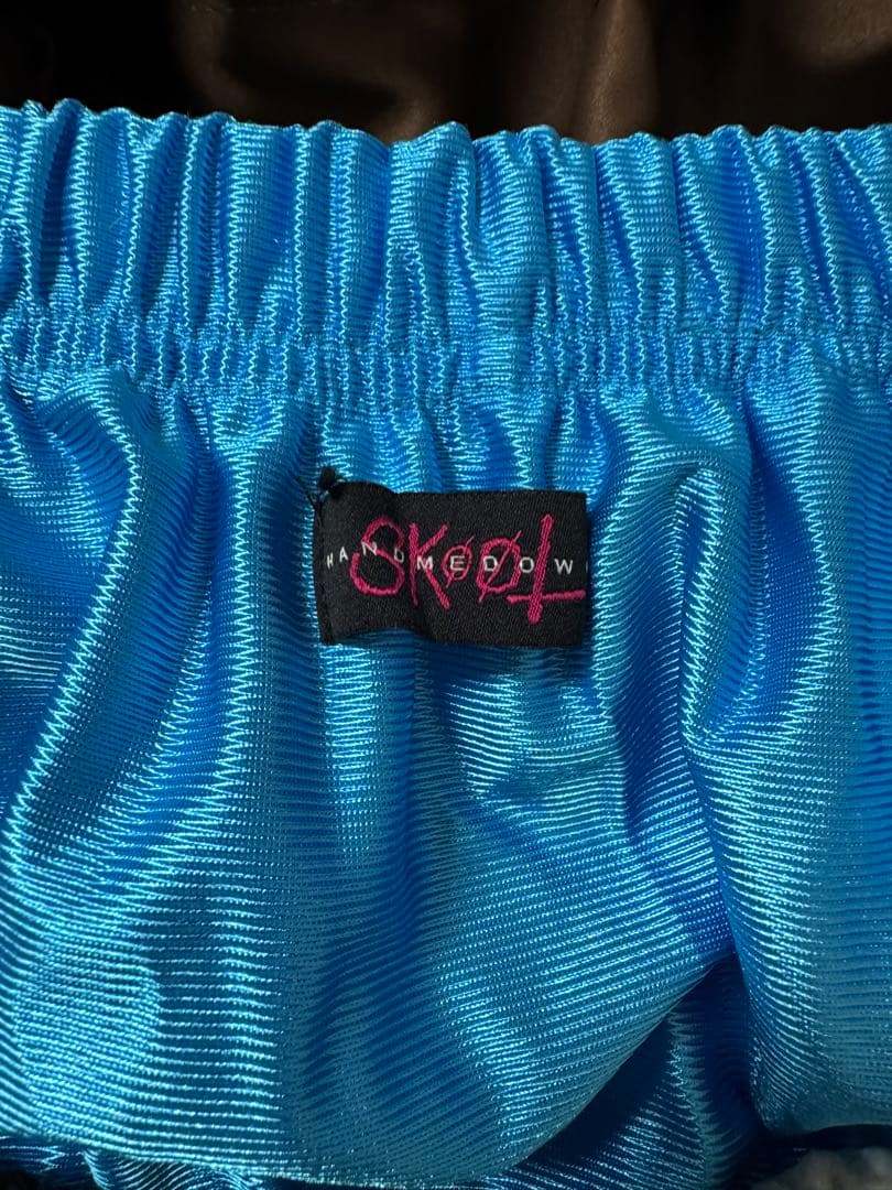 SKOOT APPAREL サルエルパンツ ブラック&ブルー