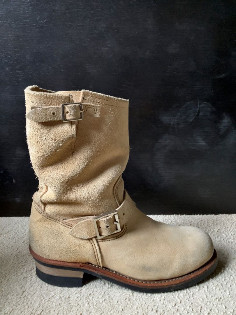 【希少10D・廃盤】レッドウィング 8268 スエード エンジニアブーツ
