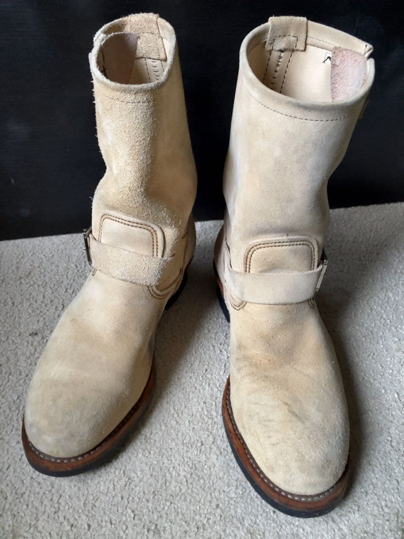 【希少10D・廃盤】レッドウィング 8268 スエード エンジニアブーツ