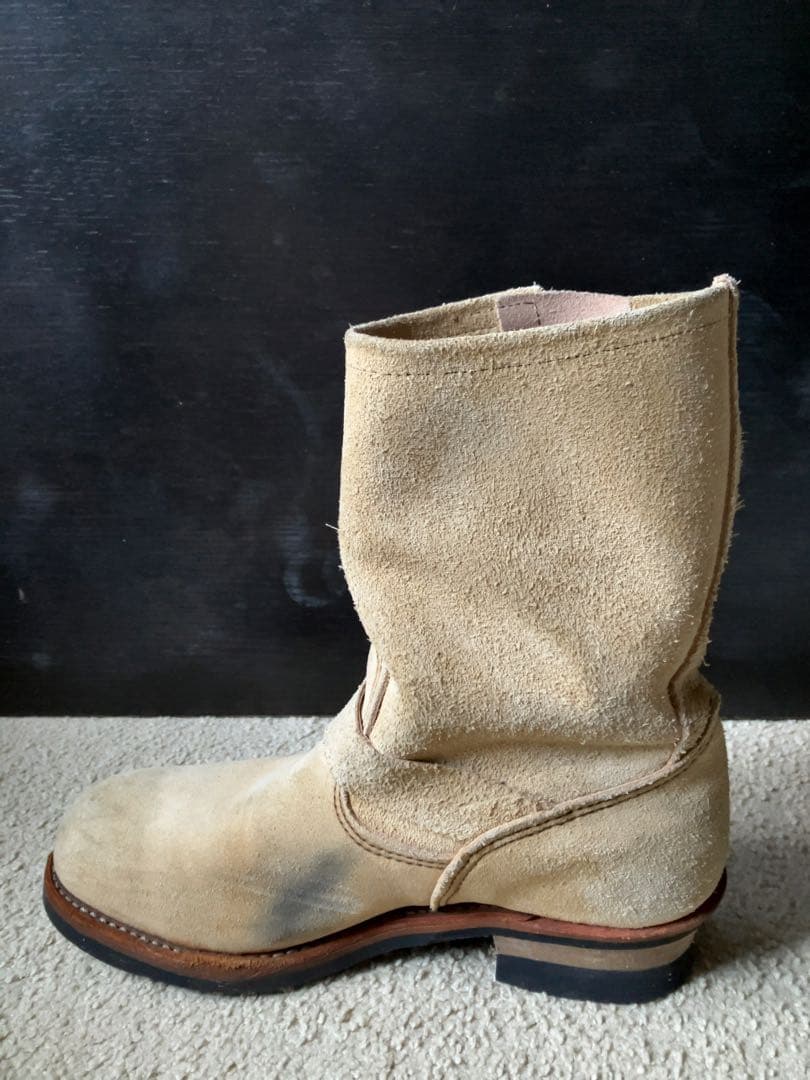 【希少10D・廃盤】レッドウィング 8268 スエード エンジニアブーツ