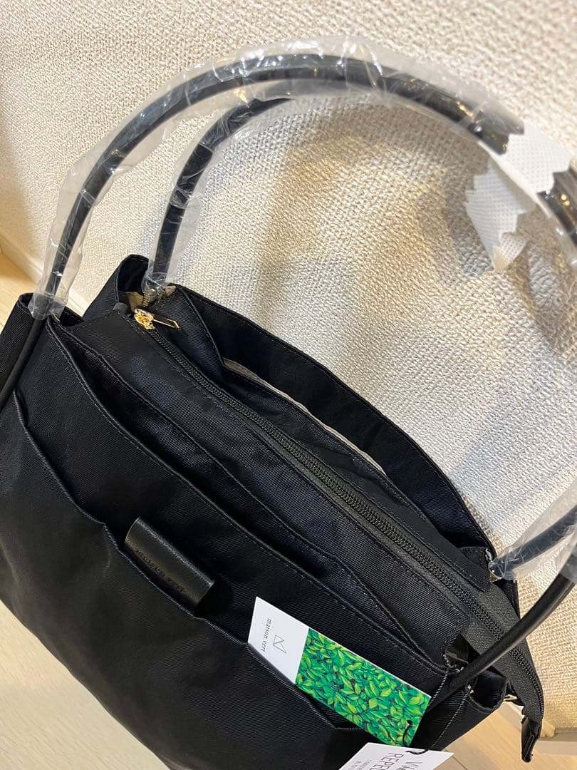 ラベンダー　メゾンヴェールウェイトートバッグ＆ スマホショルダーセット