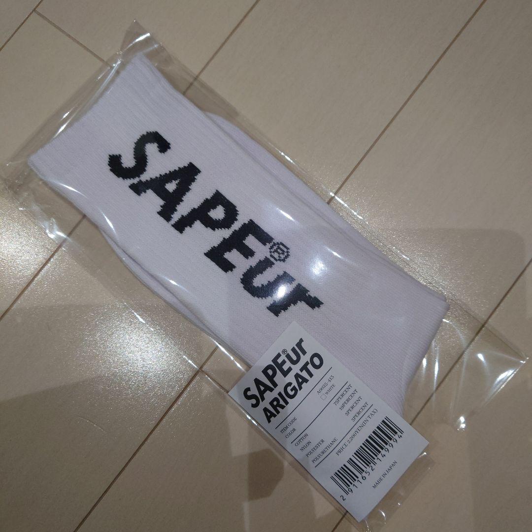 SAPEur サプール　ビックリマンスタジャン 赤M 新品ソックスセット