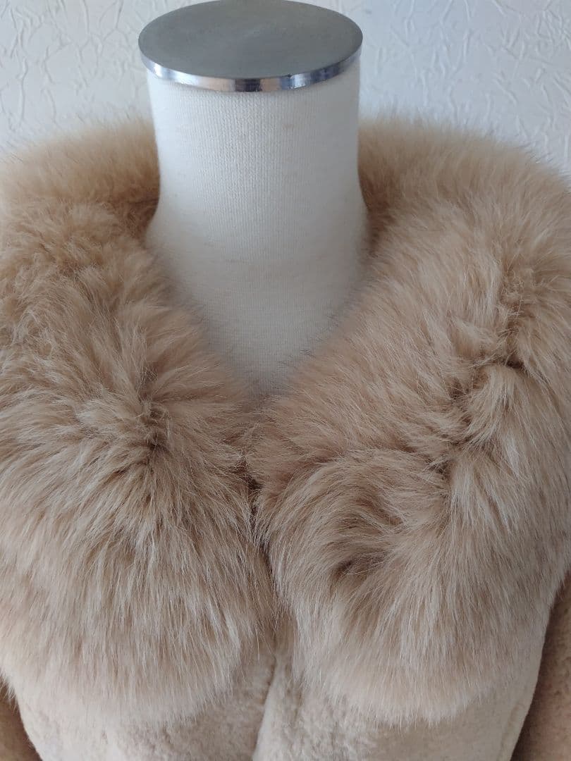 ✨️GRACE CONTINENTAL　ショートコート　レッキス　フォックス