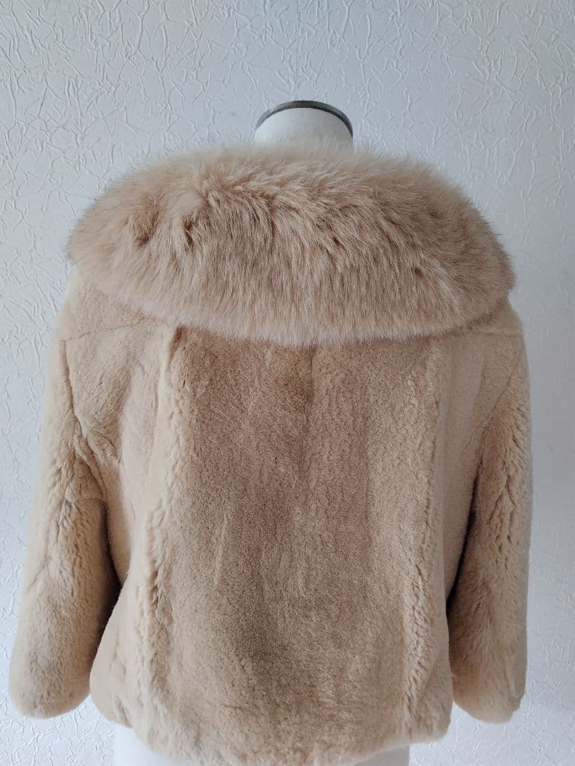 ✨️GRACE CONTINENTAL　ショートコート　レッキス　フォックス