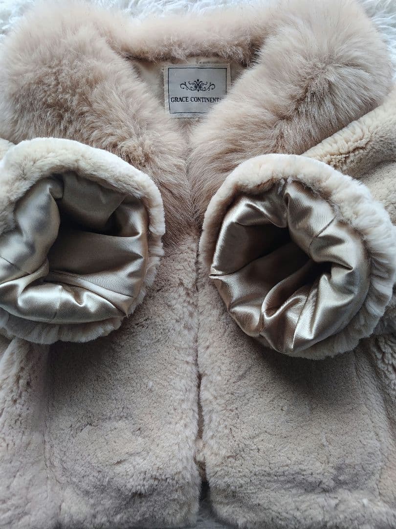 ✨️GRACE CONTINENTAL　ショートコート　レッキス　フォックス