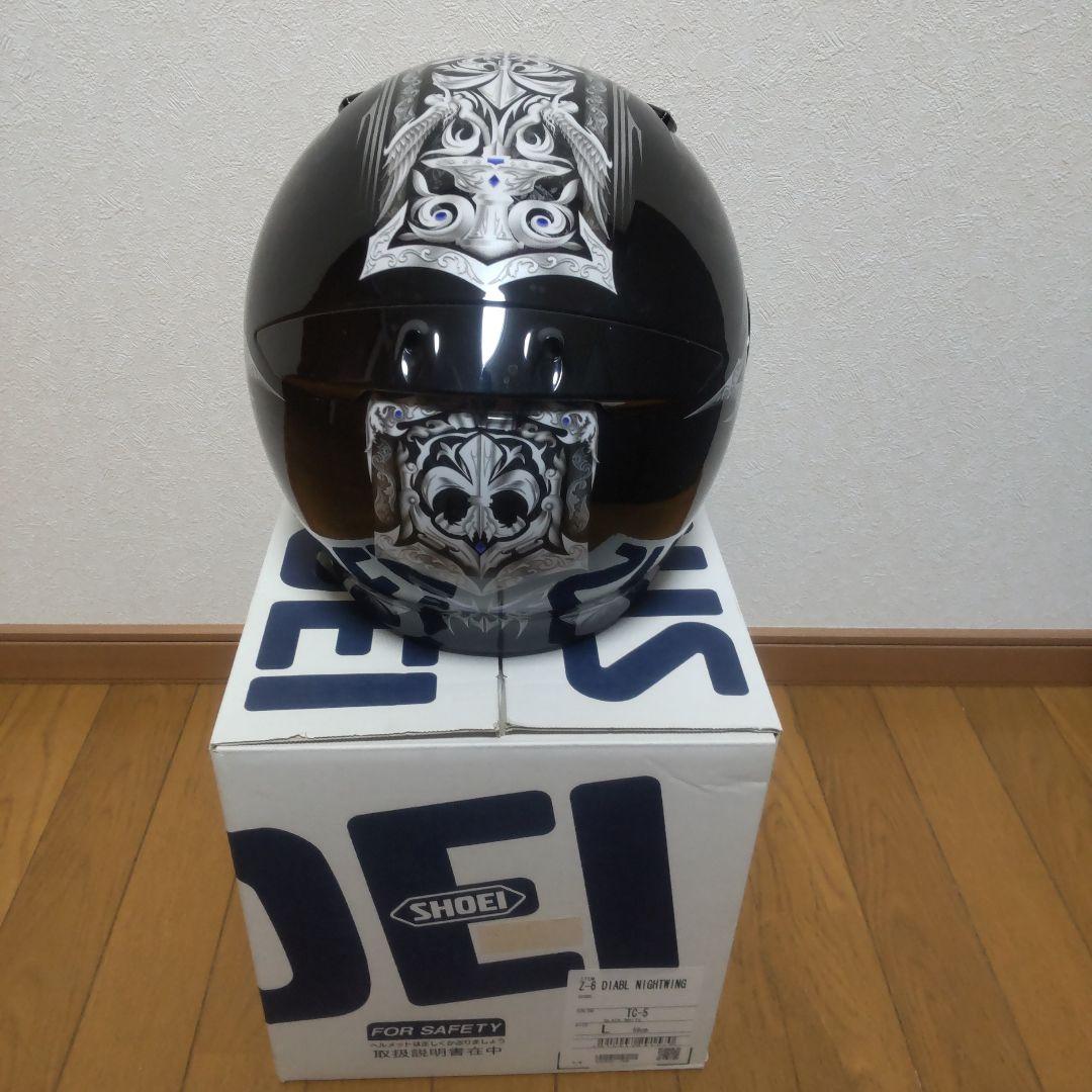 SHOEI Z-6 DIABL NIGHTWING Lサイズ59cm