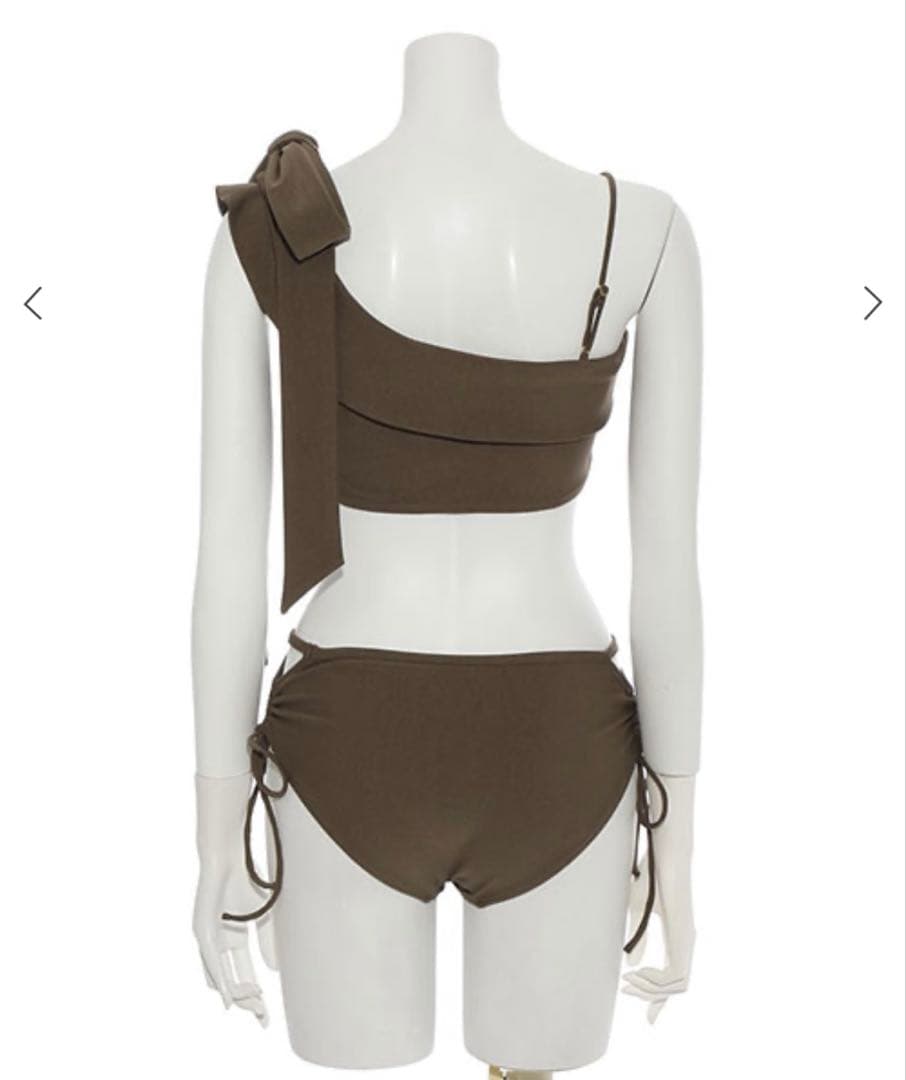 【新品】【完売品】 Fray I.D アシメカラーセパレートスイムウエア