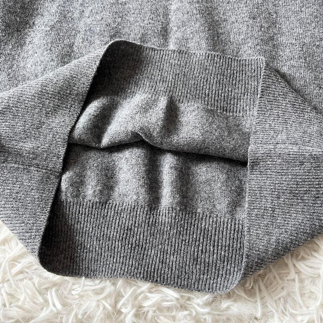 Christian Dior ディオール グレー クルーネックセーター　長袖