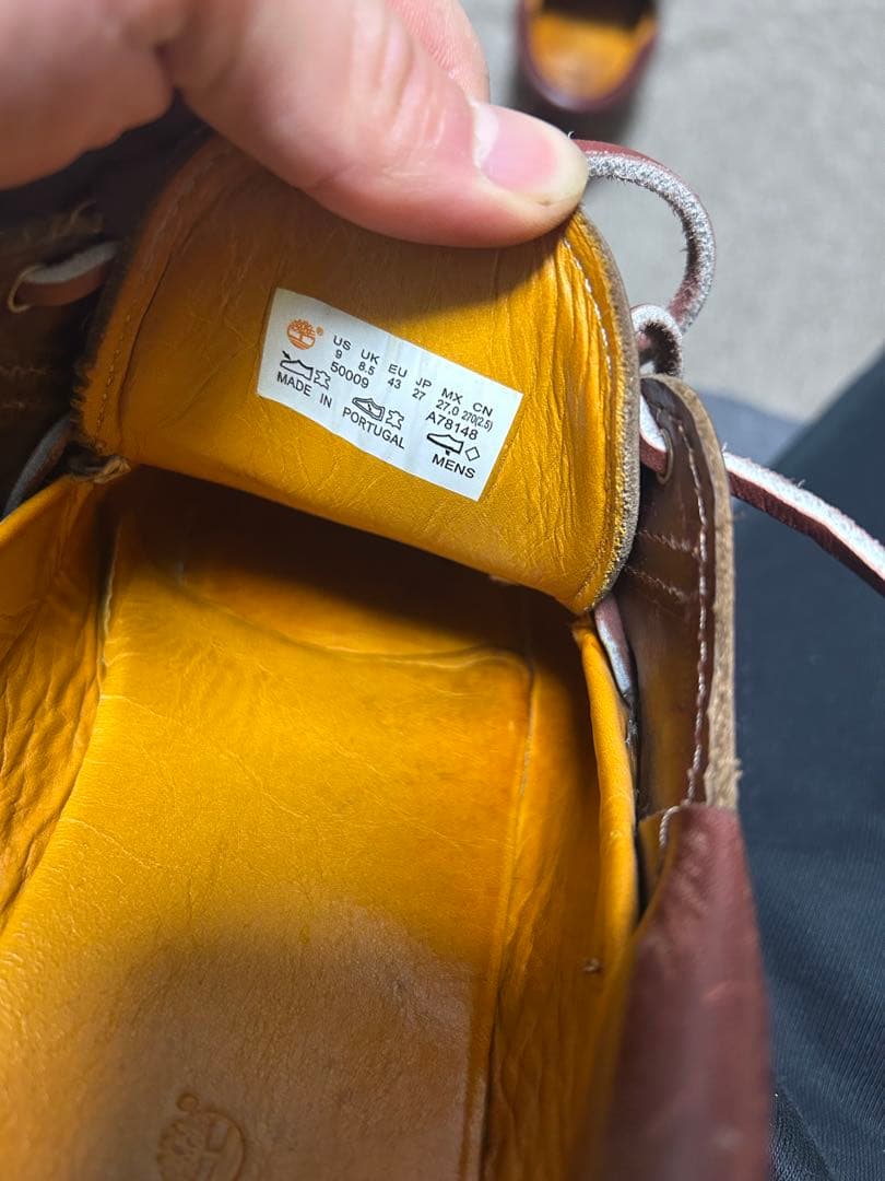 Timberland スリーアイ