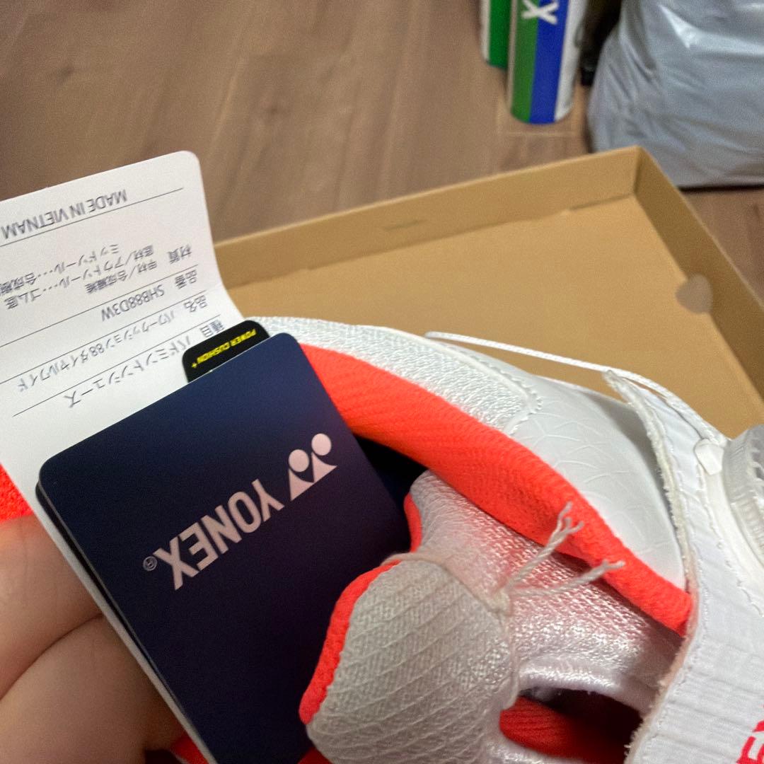 YONEX SHB88D3W バドミントンシューズ 29.0cm