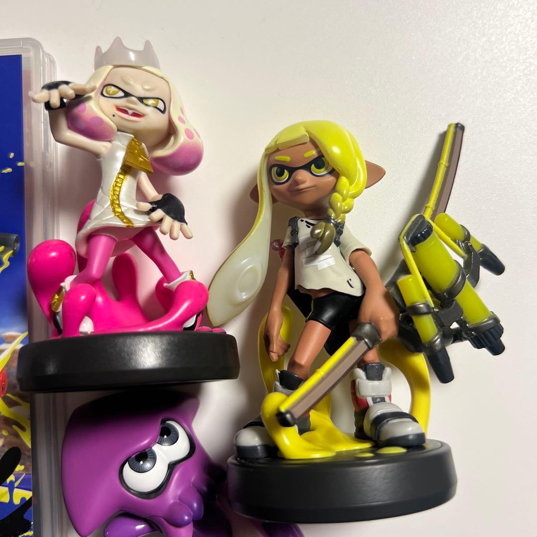 Switch スプラトゥーン3 amiibo3つセット