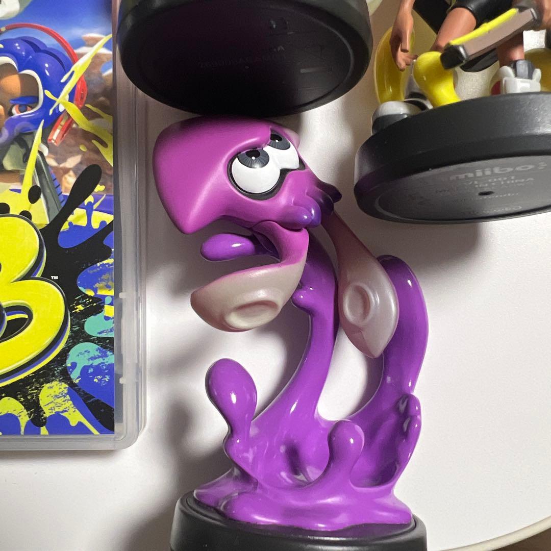 Switch スプラトゥーン3 amiibo3つセット