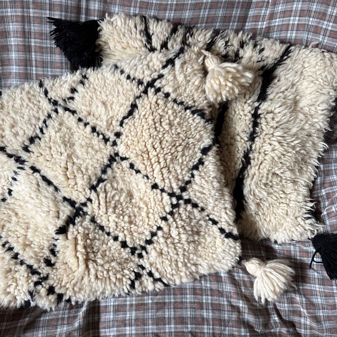 ベニワレン　クッションカバー　2個セット　モロッコ