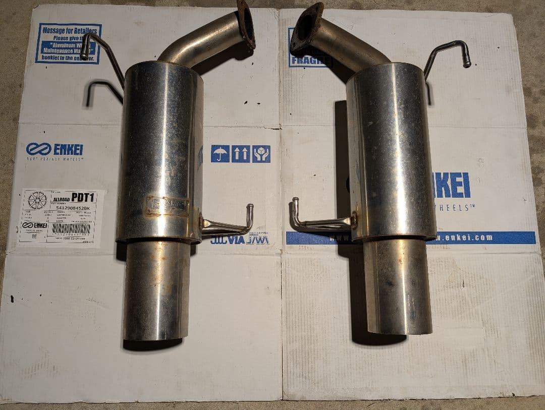 レガシィBP5 トラストマフラー