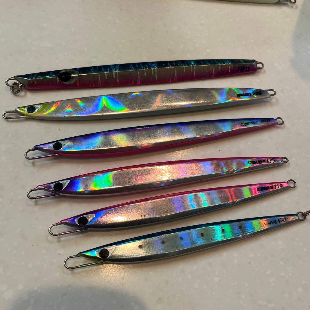 CBONEC1セミロング200g2個、175g、150g、130g 謎のジグ1個