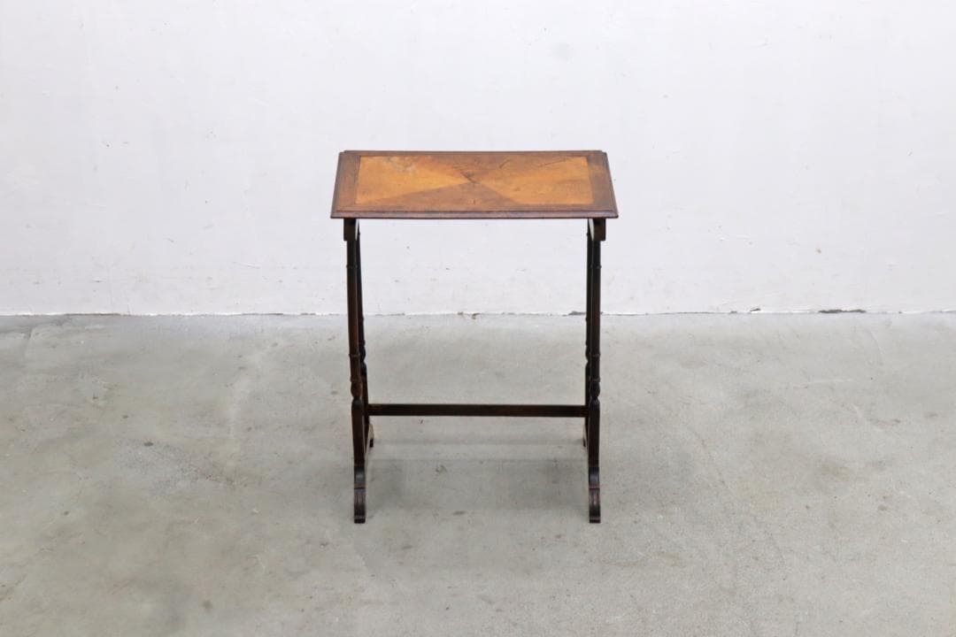 英国 イギリス ヴィンテージ サイドテーブル 花台 展示台 アンティーク