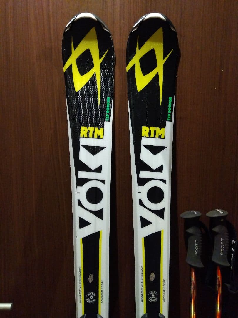 【ハイエンド】VOLKL/学生・メンズ用/スキーセット/メンテ・WAX済み✔