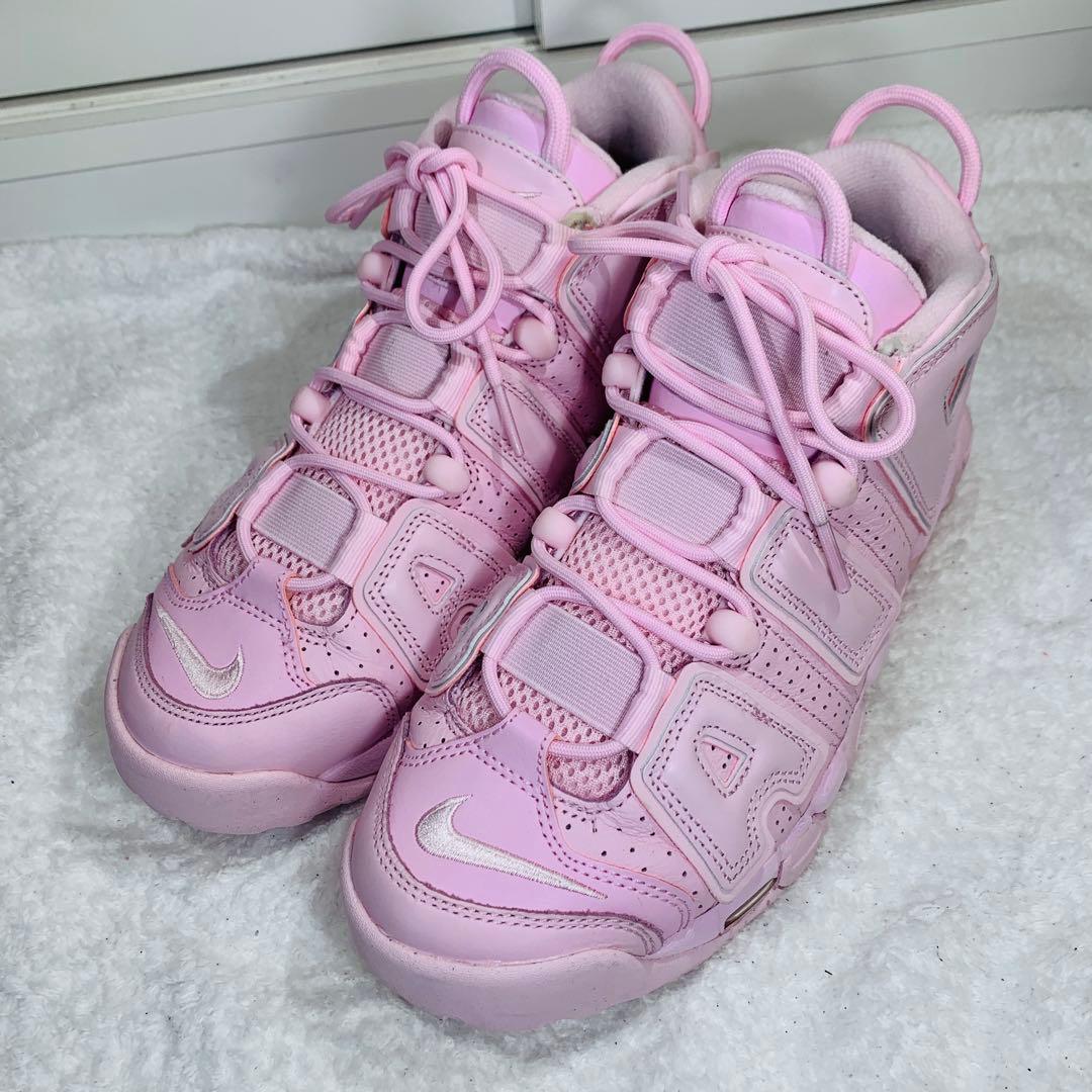 ⭐️美品NIKE エアモアアップテンポ　モアテン　ピンク　25.5cm