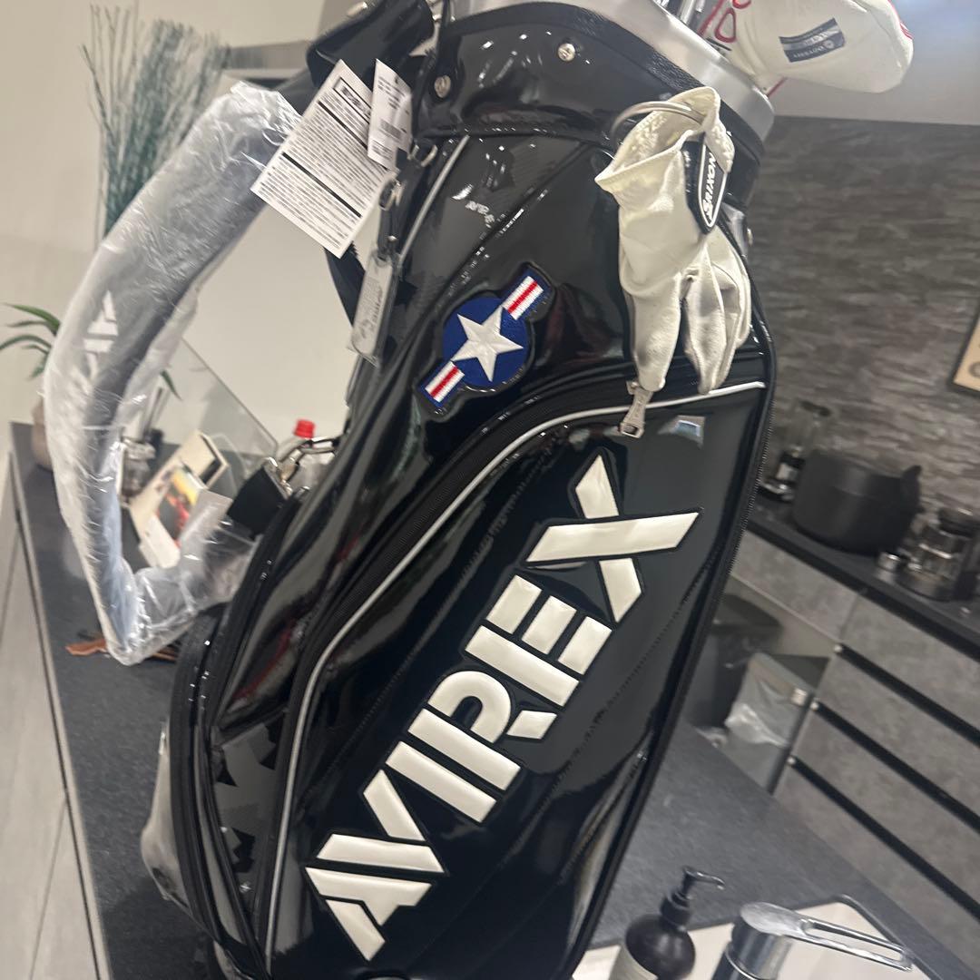 【美品】AVIREXゴルフバッグ　希少