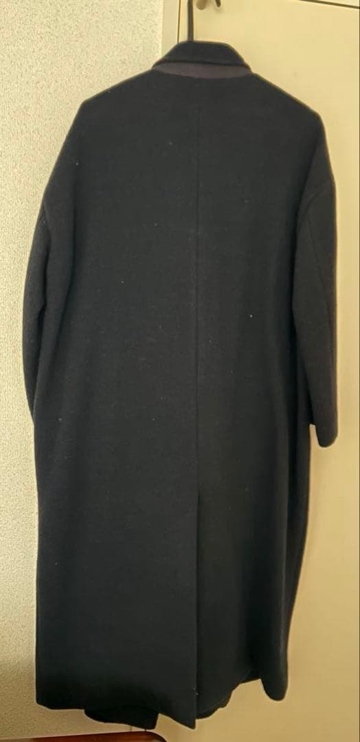 ジャーナルスタンダードラックス　チェスターコート ロングコート　紺色　ネイビー