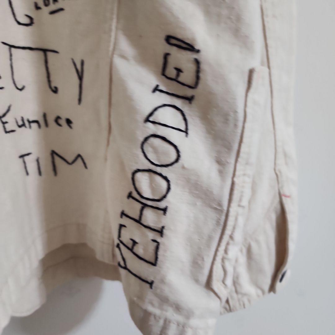 試着のみ　デニム&ダンガリー　ネップチノラクガキジャケット02 160 M