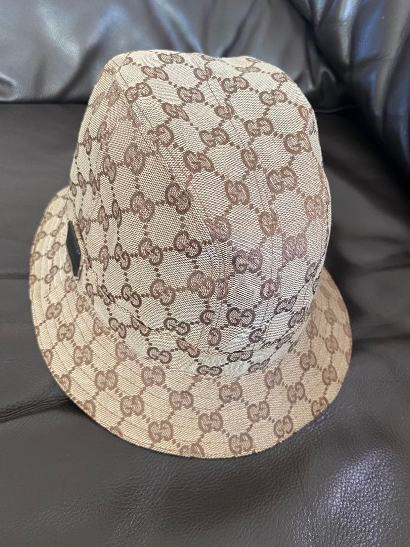GUCCI バゲットハット Mサイズ(レディース)