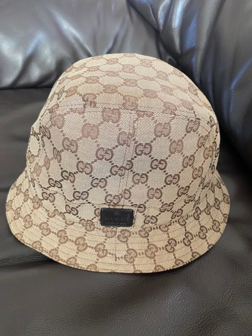 GUCCI バゲットハット Mサイズ(レディース)