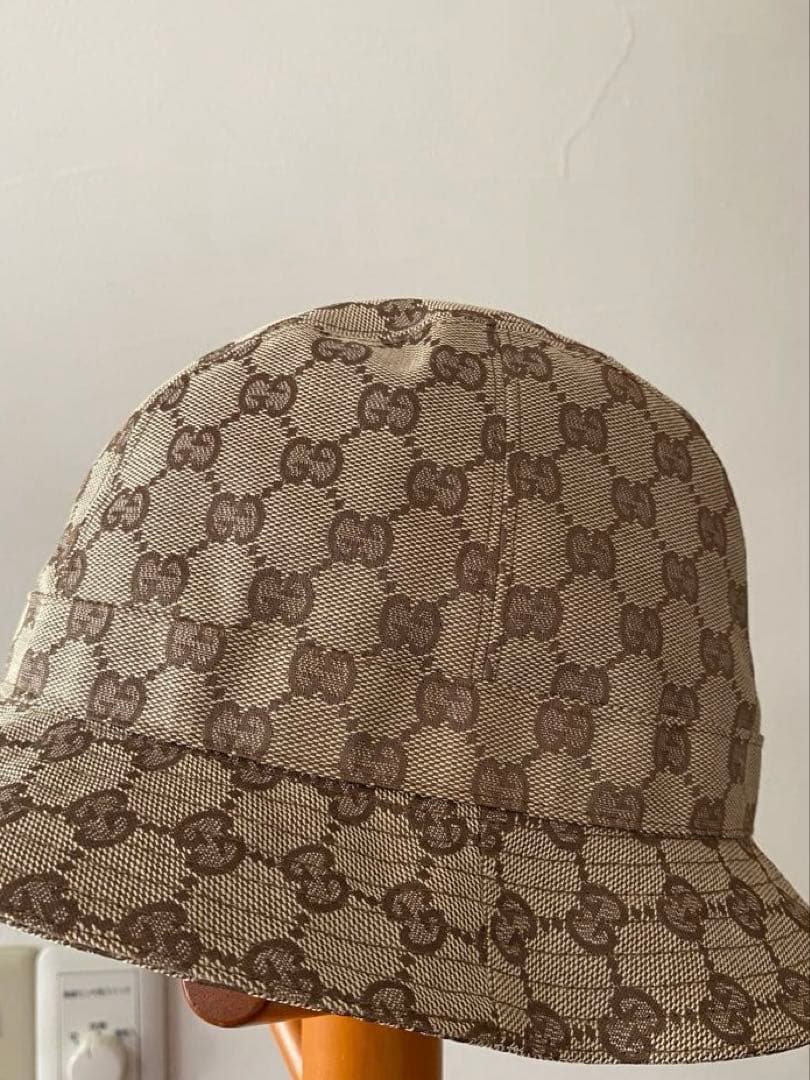 GUCCI バゲットハット Mサイズ(レディース)