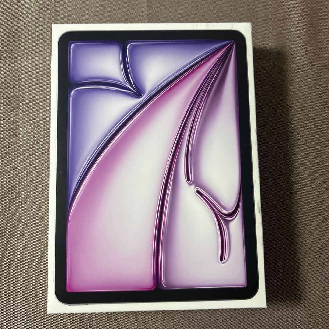 第6世代iPad Air M2 Wi-Fiモデル128Gパープル　11インチ