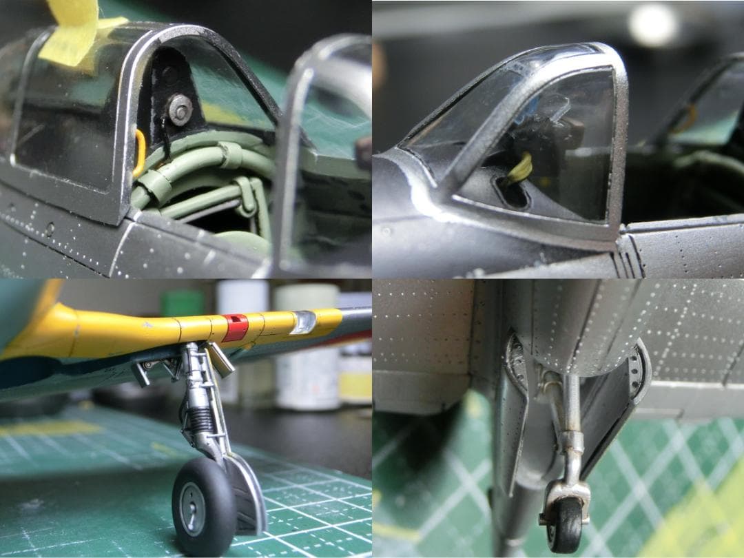 ハセガワ1/48 Ki-44-Ⅱ　鍾馗　 完成品