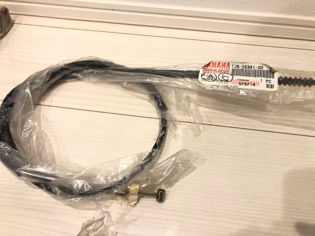 SR400 SR500 新品未使用 ケーブル類 ブレーキシュー まとめ売り