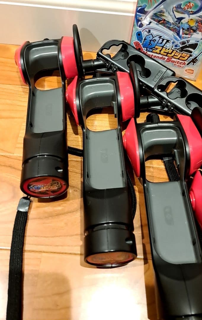 Switch　釣りスピリッツ ソフト　アタッチメント４個セット　サオコン