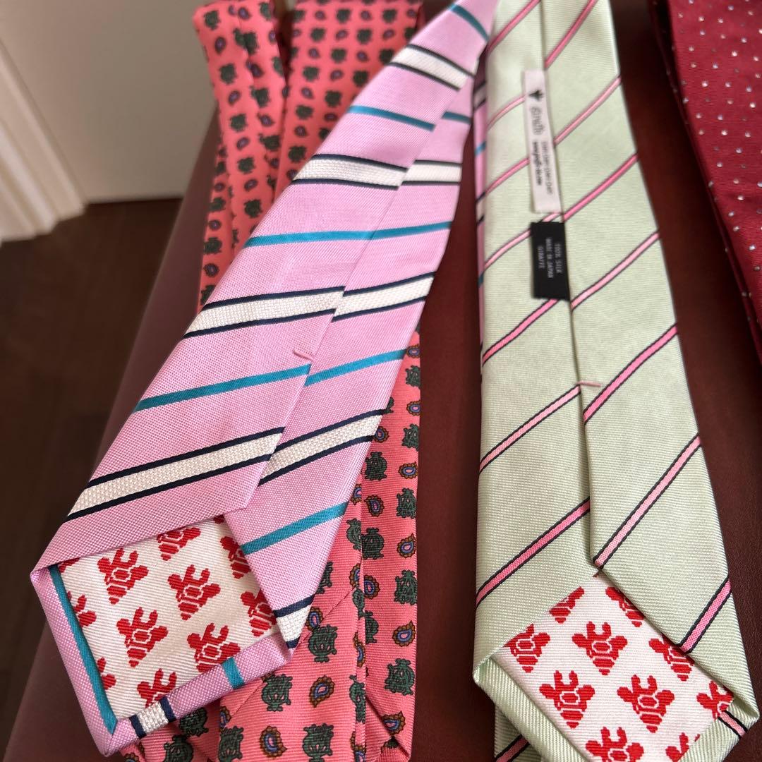 最終値下げ dunhill giraffe gucci ネクタイ4本セット