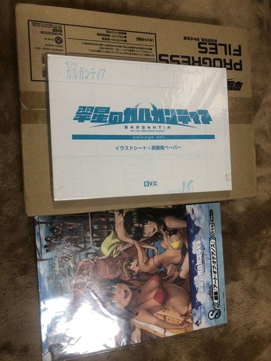 翠星のガルガンティア Progress files 受注限定生産品 くじ 資料本