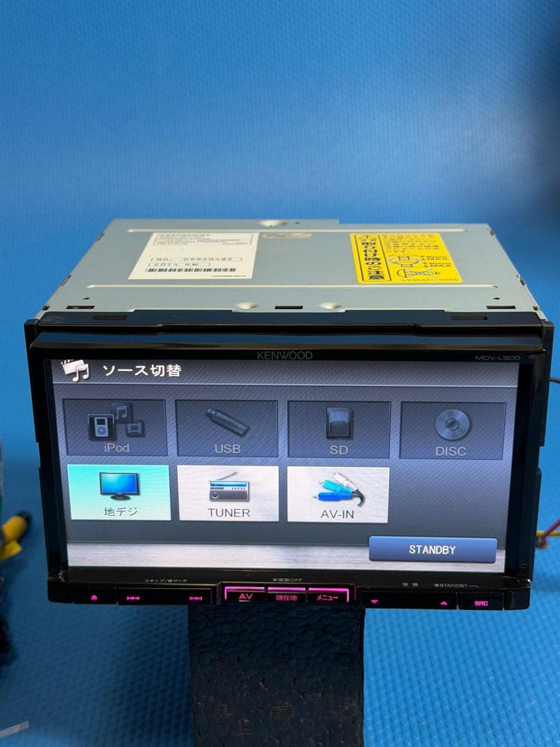 地図データ2012年 ケンウッド MDV-L500 メモリーナビ カーナビ