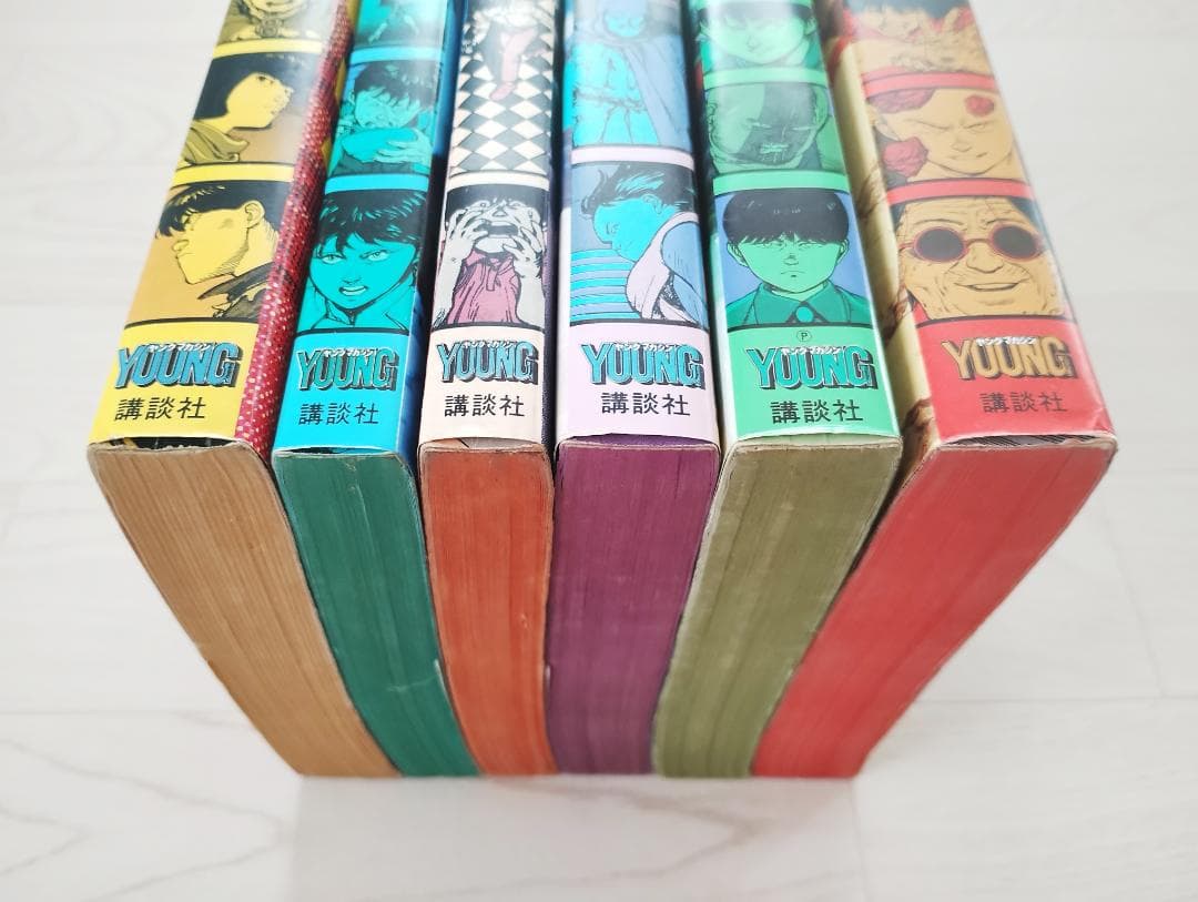 【初版】AKIRA アキラ 全6巻 漫画 コミック 大友克洋 講談社 ヤンマガ