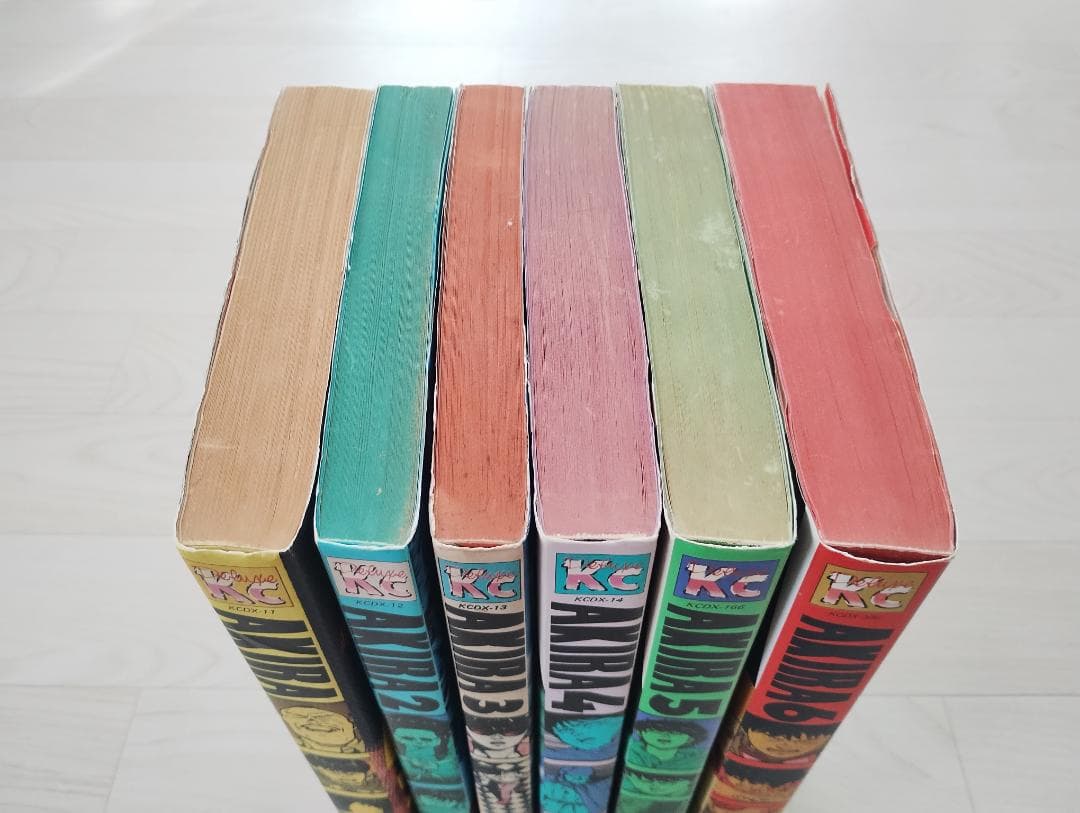 【初版】AKIRA アキラ 全6巻 漫画 コミック 大友克洋 講談社 ヤンマガ