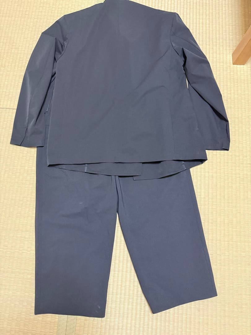 ニューバランス　MET24 ダブル　ジャケット　パンツ　L ブラック　スーツ