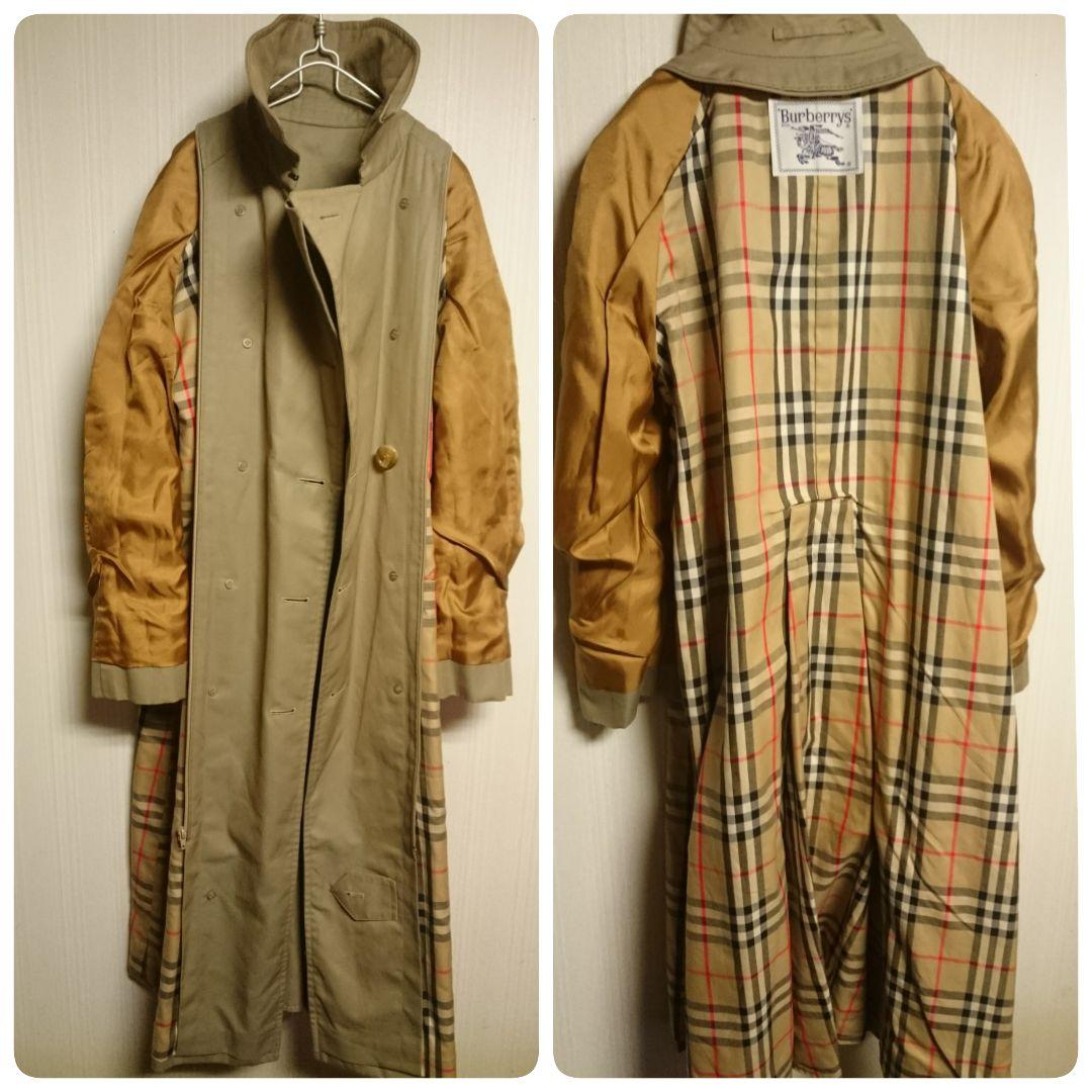 vintage Burberrys トレンチコート インナーベスト付き