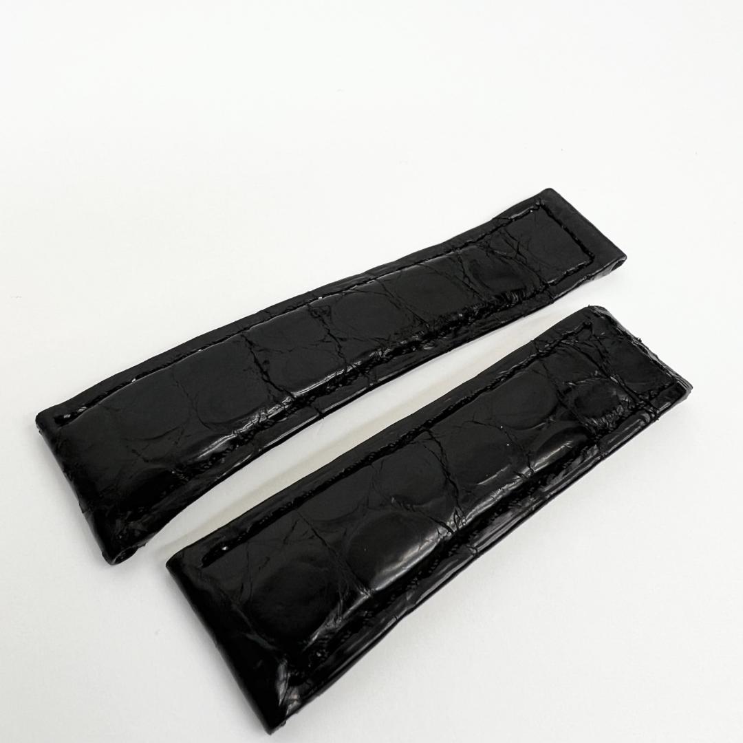 Rolex ロレックス レザー 替えベルト 黒 ブラック 0081242