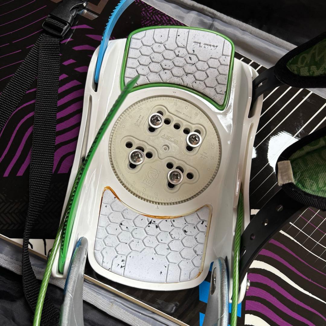 FLOWスノーボード159cm 【ビンディング、ケース】