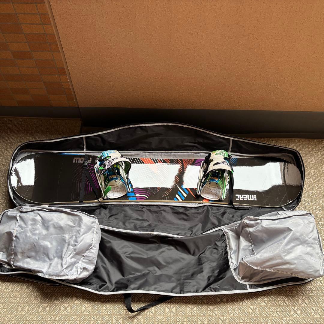 FLOWスノーボード159cm 【ビンディング、ケース】